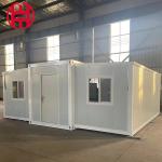 Buy cheap Expandable 20ft Flat Pack Container House with Wood Grain 40 Feel Fabricated Design from wholesalers