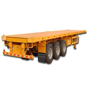 SINOTRUK Semi Flatbed Trailers 30-60 Tons