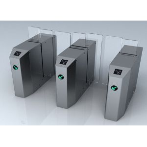 Brushless Motor Access Control Turnstiles Anti Pinch 550mm Width
