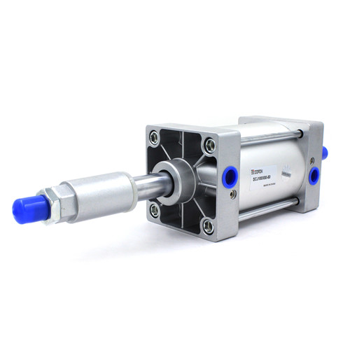 Standard Pneumatic Air Cylinder Double Acting Simple Structure