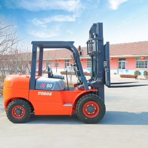 Buy cheap Solid Tyre Diesel Powered Forklift from wholesalers