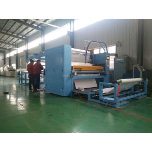 Buy cheap GAOQI 3600 Wide Fabric PUR Hot Melt Glue Laminating Machine with 180 kg/h Melt Speed from wholesalers