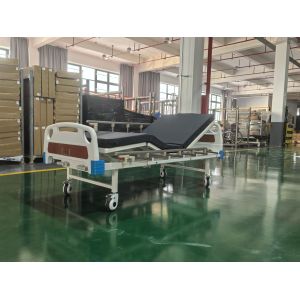 Two Function Manual Hospital Bed with Cold Rolled Steel Frame