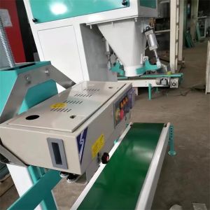 Dustproof Rice Pellet Packing Machine Counting 50kg Bagging Machine