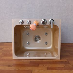 Buy cheap Ozone Disinfection Pet SPA Bathtub Pet Grooming Tub With Bubble Light from wholesalers