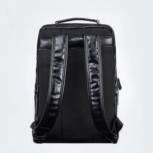 Cotton Lining Material Unisex Backpack with Ergonomic Design and Multiple