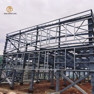 Buy cheap Lightweight Modular Prefabricated Steel Structure Metal Frame Warehouse Factory Construction from wholesalers