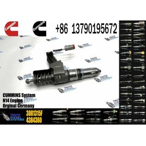 Buy cheap Auto Parts Common Rail Diesel Fuel Injector 3411760 3081315F 3409975 For Cummins QSN14 N14 from wholesalers