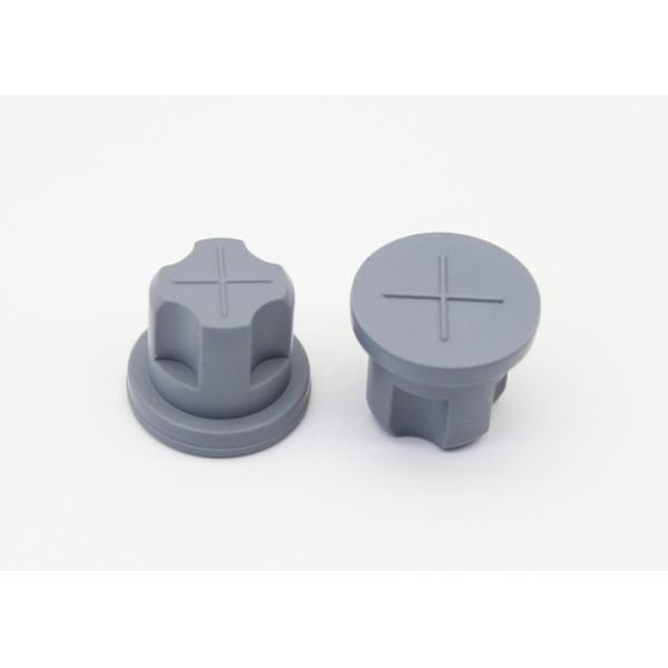 Quality Grey 15-D4 Pharmaceutical Rubber Stoppers With Perfect Air Tightness for sale