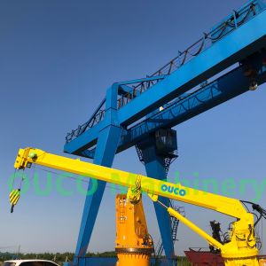 Electro Telescopic Cylinder 0.2t 20m Ship Deck Cranes