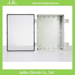 400x300x170mm ip66 PC clear switch box with lock