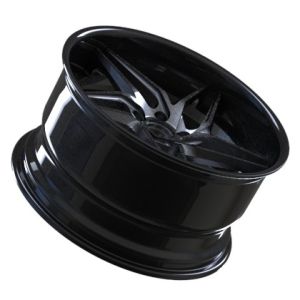 Matt Black Two Piece Forged Wheels