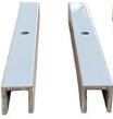 Buy cheap High Precise Dimension Aluminum C Channel Extrusion , C Aluminium Profile from wholesalers