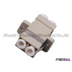 Buy cheap Multimode LC Duplex  Adapter , Optical Fiber Adapter With Ceramic Sleeve from wholesalers