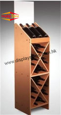 Buy cheap Customized MDF display stand with logo printed supplier from wholesalers