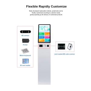 Buy cheap Qtenboard Bank/Hospital/Government Queue Kiosk Queue Management System Kiosk Number Calling Self Service Kiosk with Ticket Dispenser from wholesalers