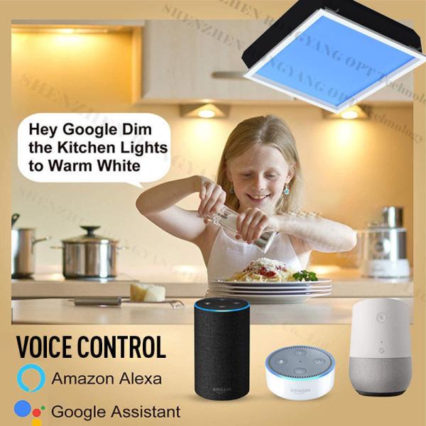 Buy cheap 2x2ft Smart Skylight Panel 150W 5000lm+ 2100–7500K Mesh 5.0 DALI 0-10V Sun Simulation Scenes from wholesalers