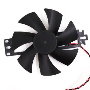 Bladeless 12025 DC Bracket Cooling Fan 110x23mm Plastic Material