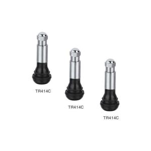 Buy cheap EPDM Rubber Valve Stem TR414C , Snap In  Snap In Tire Valve With Cap from wholesalers