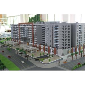 3d house building model , 1/100 scale physical 3d model for sellling