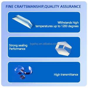 Factory Customized Quartz Prisms And Optical Prisms High Transparency High