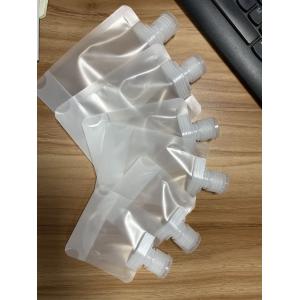 Buy cheap Customization Transparent Ready To Go Spout Bags In Stock from wholesalers