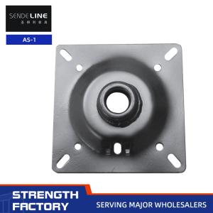 Black Swivel Office Chair Mechanism Replacement With Rotary Lifting Function