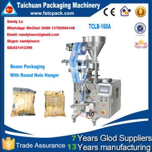 SoyBeans Vertical Packaging Machine, beans packing machine with round hole