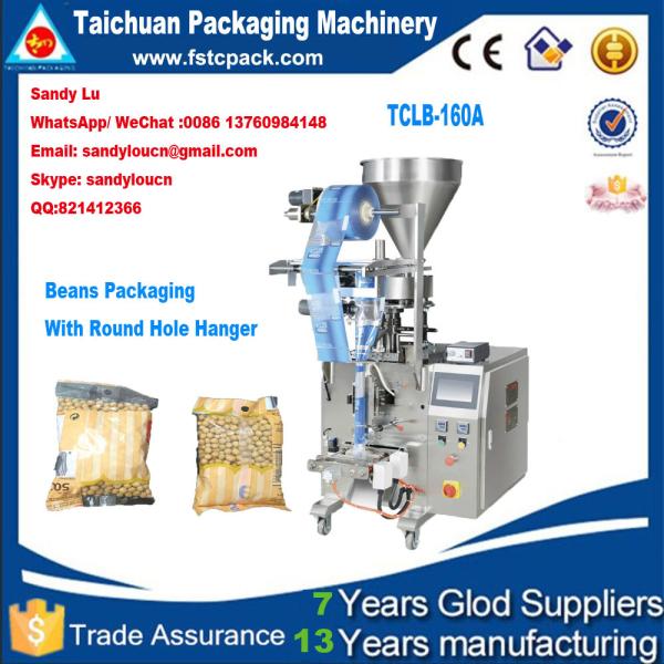 Buy cheap SoyBeans Vertical Packaging Machine, beans packing machine with round hole hanger from wholesalers