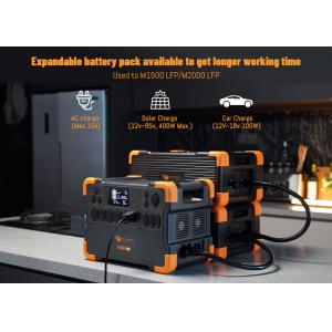 Buy cheap LiFePO4 Portable Generator Battery Pack with 3072Wh Capacity, Compact Design, and Multiple DC Outputs for Solar Charging from wholesalers