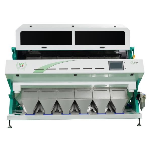 Intelligent 6 Chute Cashew Nut Color Sorting Machine with Toshiba CCD Sensor and