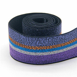 4cm Striped Jacquard Ribbon for Underwear Garment Waistband Jacquard Elastic