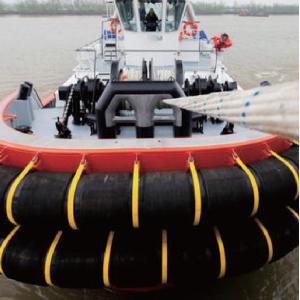 Buy cheap Marine Cylindrical Rubber Tug Boat Fenders Bumpers With ABS Cert from wholesalers