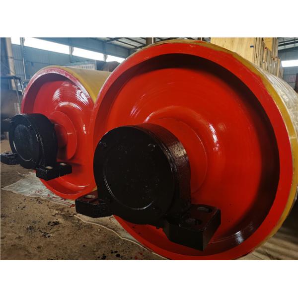 Quality OEM Stainless Steel 2000mm Conveyor Drum Pulley Low Vibration for sale