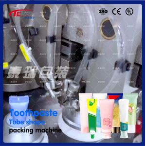 380V 3 Phase Toothpaste Packaging Machine Automatic Hose Sealing Filling Machine