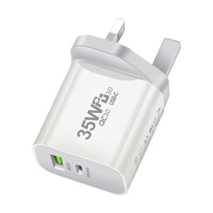 USB C Portable Phone Charger 35w Fast Charging Adapter Chargers for Cell Phone