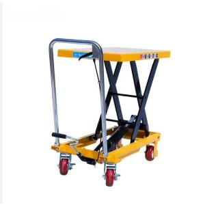 Material Tool 800kg Manual Scissor Lift Lifting Table Hydraulic Platform Lift