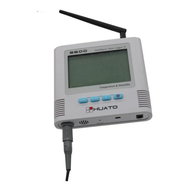 Buy cheap Intelligent Huato Data Logger WIFI , Remote Temperature Monitoring Wifi Plastic Material from wholesalers