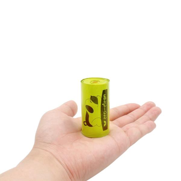 Quality Lightweight Flat Biodegradable Pet Waste Bags Custom Logo No Pollution for sale