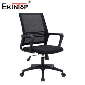 Buy cheap Mid Back Mesh Office Chair With Sponge Seat Cushion Synchronized Mechanism from wholesalers