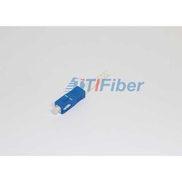 Quality 0.9/2.0/3.0mm Singlemode Duplex SC / PC Drop Wire optical Fiber Cable Connectors for sale