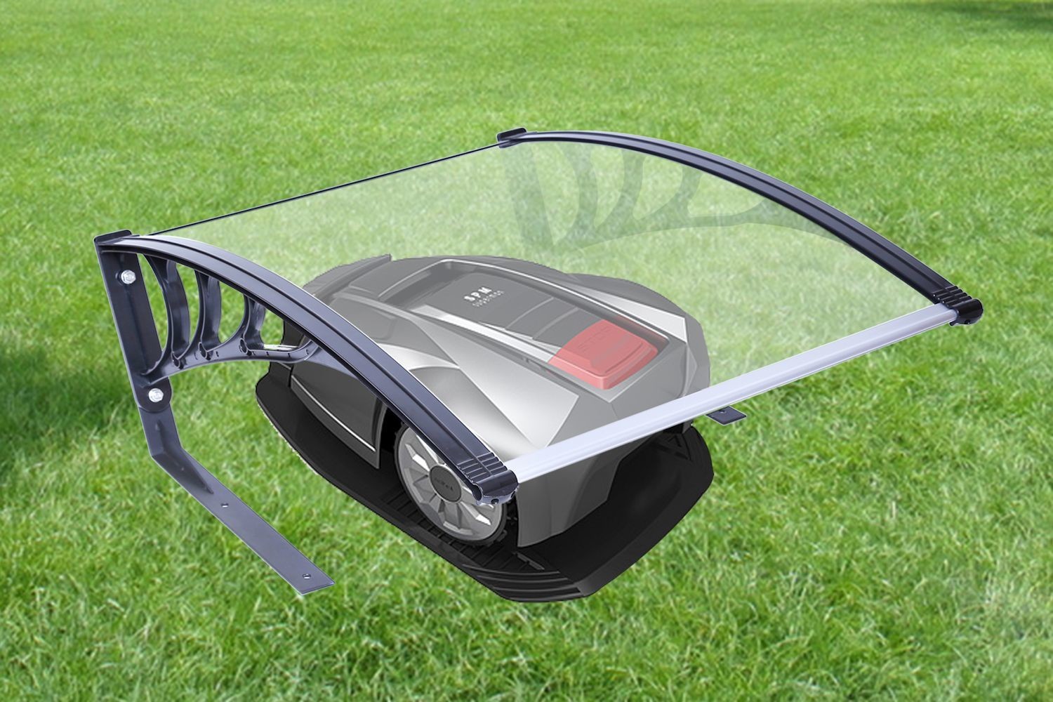 Buy cheap Stable Base PC Transparent 103cm Robot Mower Garage from wholesalers