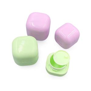 Custom Plastic PP Square Cream Jar 20g to 100g