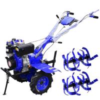Buy cheap Diesel 4.05KW Agricultural Tiller Machine 178F Stepless Rotary Ploughing product