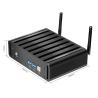 USB VGA WIFI LAN Fanless Mini Desktop I3 5005U Win10 Linux DDR3L RAM for sale