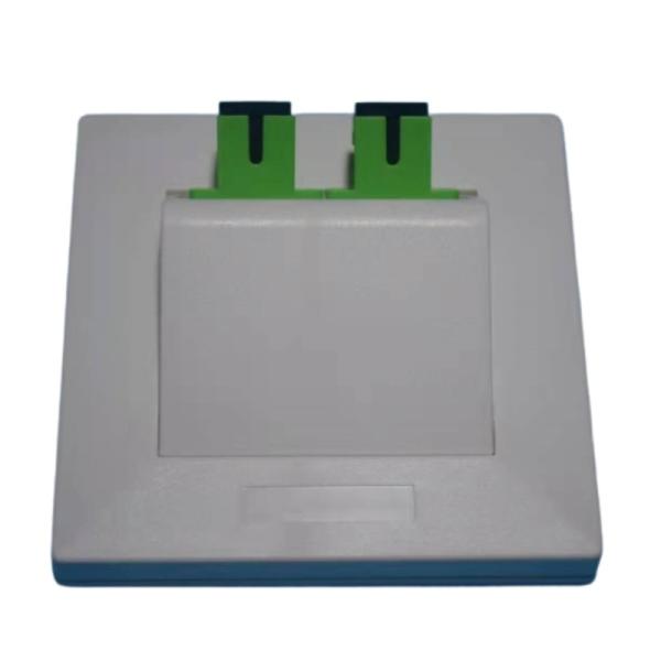 Buy cheap Wall Outlet Box Fiber Optic Face Plate Terminal Box for Indoor Fiber Distribution from wholesalers