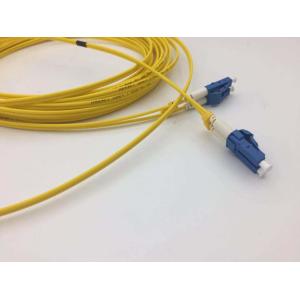LSZH Jacket Fiber Optic Patch Cable Short Mini Boot LC To LC Duplex Long