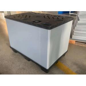 Buy cheap Foldable Plastic Turnover Box Stackable Pallet Sleeve Box Rectangular from wholesalers