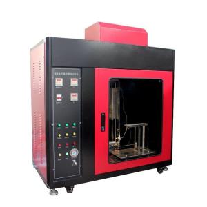 Buy cheap ISO9772 Lab Testing Equipment Horizontal And Vertical Flammability Tester With MCU Control from wholesalers