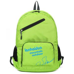 Buy cheap foldable backpack green colorful school backpack wholesale backpacks from wholesalers